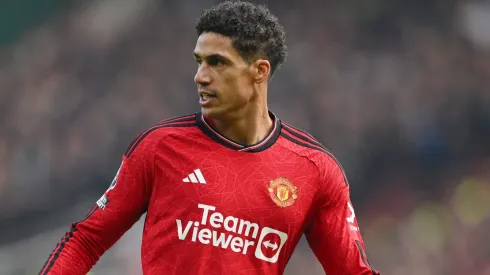 Raphael Varane of Manchester United. (Photo by Michael Regan/Getty Images)