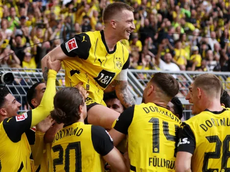 Reus marca golaço e dá assistência e Dortmound vence em despedida