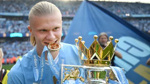 Haaland mandou um recado direto para os críticos (Foto: Michael Regan/Getty Images)