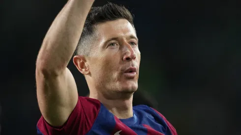 Lewa atingiu cláusula estabelecida em contrato (Foto: Alex Caparros/Getty Images)