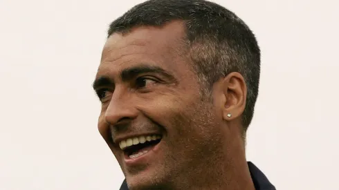 Romario . (Photo by Mark Kolbe/Getty Images)
