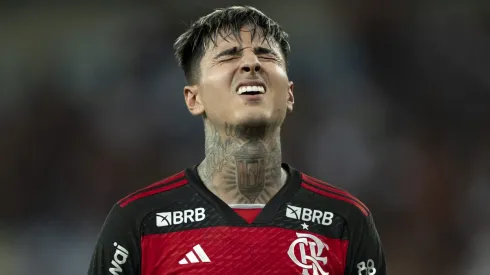 Flamengo e Pulgar se arrastam por renovação de contrato. Foto: Jorge Rodrigues/AGIF