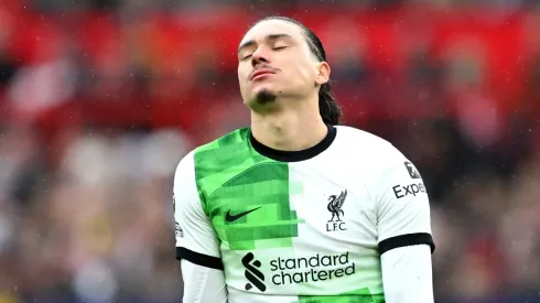 Darwin Nunez of Liverpool. (Photo by Shaun Botterill/Getty Images)