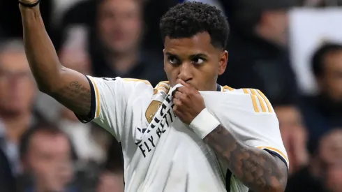 Rodrygo surpreendeu a todos com entrevista na Espanha (Foto: David Ramos/Getty Images)