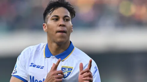 Kaio Jorge, da Juventus, atuou no Frosinone nesta temporada (Photo by Alessandro Sabattini/Getty Images)