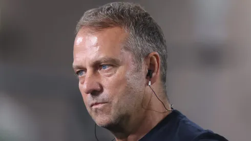 Hansi Flick é o novo treinador do Barcelona (Photo by Alex Grimm/Getty Images)