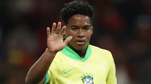 Endrick brilhou pela Seleção Brasileira em Madrid (Foto: Rafael Ribeiro/CBF/Divulgação)