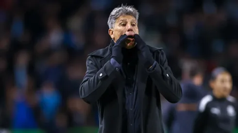 Renato abriu o jogo sobre situação do Grêmio no torneio (Foto: Lucas Uebel/Grêmio/Divulgação)