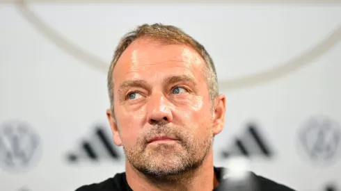 Hansi Flick é o novo treinador do Barcelona. (Photo by Stuart Franklin/Getty Images)