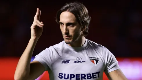Zubeldía, técnico do São Paulo. Foto: Marcello Zambrana/AGIF