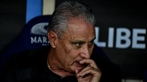 Tite, técnico do Flamengo. Foto: Thiago Ribeiro/AGIF