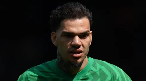 Ederson of Manchester City   (Photo by Justin Setterfield/Getty Images)