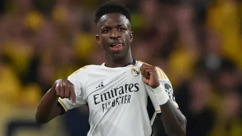 Vini Jr ganhou ainda mais moral com título da Champions League (Foto: Justin Setterfield/Getty Images)