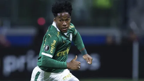 Endrick of Palmeiras . (Photo by Alexandre Schneider/Getty Images)