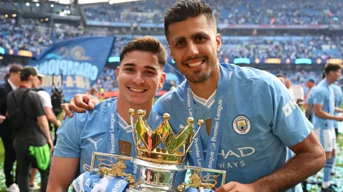 Manchester City decide ouvir proposta do Atlético de Madrid por uma de suas estrelas. (Photo by Michael Regan/Getty Images)