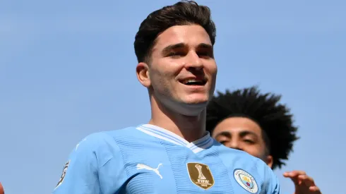 Julian Álvarez virou alvo de espanhóis e franceses (Foto: Justin Setterfield/Getty Images)