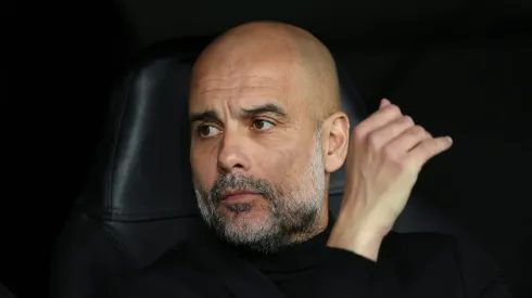 Pep Guardiola, técnico do City (Photo by Clive Brunskill/Getty Images) (Photo by Clive Brunskill/Getty Images)