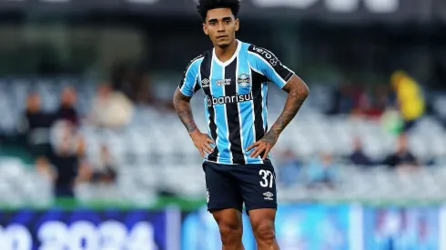 Queiroz do Grêmio, durante partida do Campeonato Brasileiro . (Zuma Press / Alamy Stock Photo)