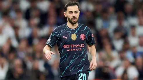 Bernardo Silva of Manchester City . (Photo by Angel Martinez/Getty Images)