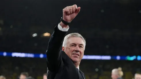 Londras - Carlo Ancelotti, técnico do Real Madrid (Photo by David Ramos/Getty Images)