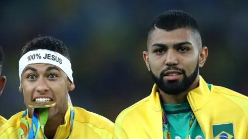 Neymar e Gabigol são crias do Santos. Foto: Clive Mason/Getty Images