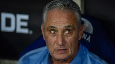 Tite, técnico do Flamengo. Foto: Thiago Ribeiro/AGIF