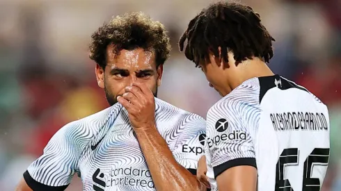 Liverpool e Real Madrid podem realizar troca de craques envolvendo Rodrygo; Estrela pode deixar Anfield. (Photo by Pakawich Damrongkiattisak/Getty Images)