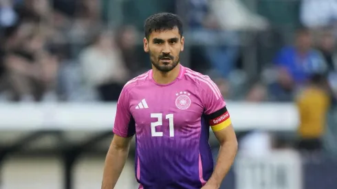 Gundogan durante a partida entre Alemanha e Grécia, no dia 7 de junho. (Associated Press / Alamy Stock Photo)