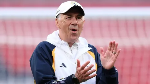 Carlo Ancelotti, técnico do Real MADRID (Photo by Justin Setterfield/Getty Images)