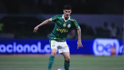 Rômulo disputou sete jogos pelo Palmeiras até o momento. Foto: Ettore Chiereguini/AGIF