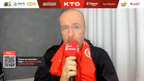 Baldasso respondeu indireta de Coudet (Foto: Reprodução/YouTube)