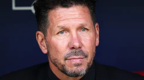 Diego Simeone, técnico do Atlético de Madrid se interesse por joia do Chelsea. (Photo by Angel Martinez/Getty Images)