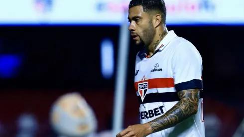 Wellington Rato durante partida do São Paulo contra o Cuiabá, na décima rodada do Brasileirão. (Associated Press / Alamy Stock Photo)