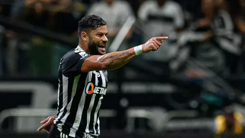 Hulk durante partida do Atlético-MG contra o Palmeiras pelo Brasileirão. (DiaEsportivo / Alamy Stock Photo)