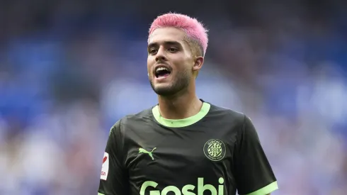 Yan Couto vem se destacando pelo Girona. (Photo by Juan Manuel Serrano Arce/Getty Images)