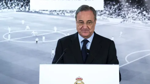 Florentino Pérez quer trazer Leny Yoro para o Real Madrid (Photo by Gonzalo Arroyo Moreno/Getty Images)