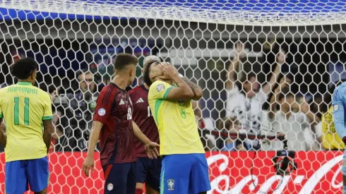 Seleção Brasileira empata de forma melancólica com a Costa Rica na Copa América 2024. (Photo by Kevork Djansezian/Getty Images)