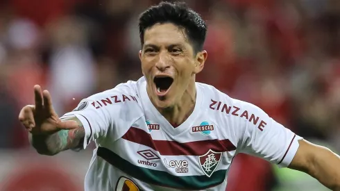 SAF do Brasileirão tem interesse em contratar o atacante Germán Cano, do Fluminense (Photo by Pedro H. Tesch/Getty Images)