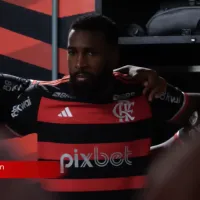 Gerson discursa no vestiário do Flamengo e ignora o Fluminense: \'Penso só em nós\'