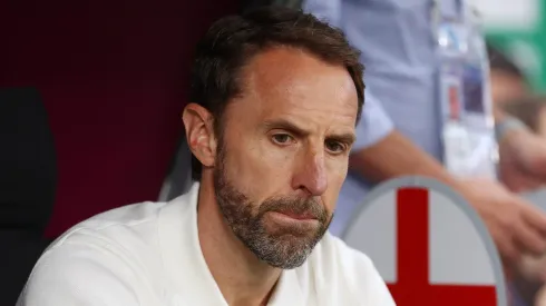 Técnico Gareth Southgate. (Photo by Richard Pelham/Getty Images)