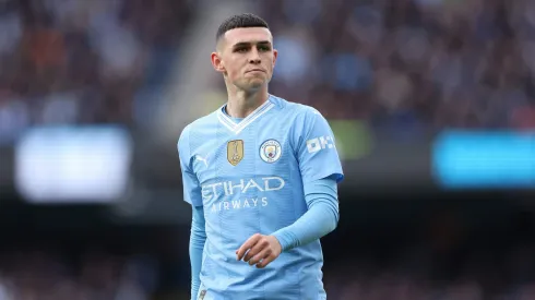 Foden ainda não conseguiu engrenar na Eurocopa. (Photo by Catherine Ivill/Getty Images)