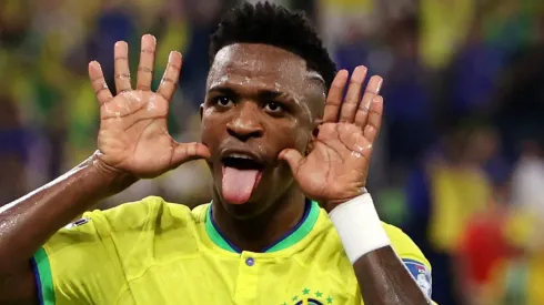 Salário de R$ 3 bilhões Vinicius Júnior recebe proposta de última hora para deixar o Real Madrid (Photo by Clive Brunskill/Getty Images)