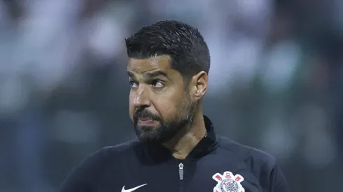 António Oliveira no derby de hoje. Foto: Alexandre Schneider/Getty Images