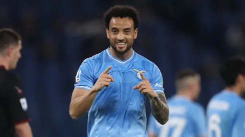 Felipe Anderson, do Palmeiras, revela motivação e fala de expectativas: “Desafio”. (Photo by Paolo Bruno/Getty Images)