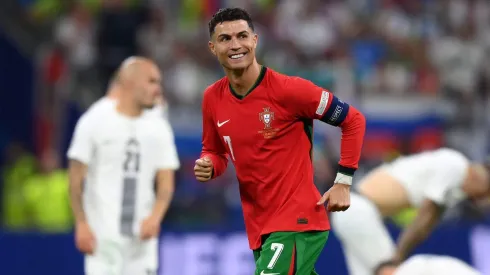 Eurocopa 2024: Mesmo sem gols, Cristiano Ronaldo atinge nova marca no torneio. (Photo by Justin Setterfield/Getty Images)