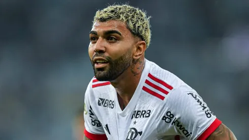 Gabigol acerta contrato de 5 anos para ter o maior salário do Brasil e anúncio é detalhe. Foto: Thiago Ribeiro/AGIF