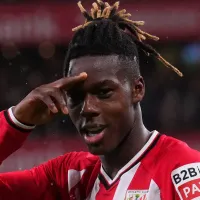 Clube da Premier League supera o Barça e vira favorito para assinar com Nico Williams