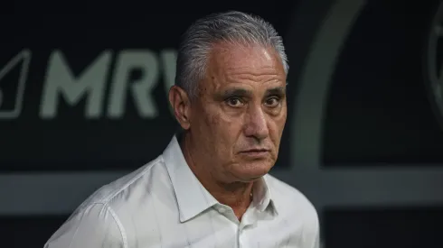 Tite contra o Atlético-MG. Foto: Gilson Lobo/AGIF