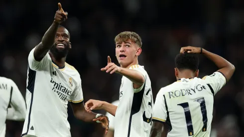 Rudiger e Nico Paz (Photo by Florencia Tan Jun/Getty Images)