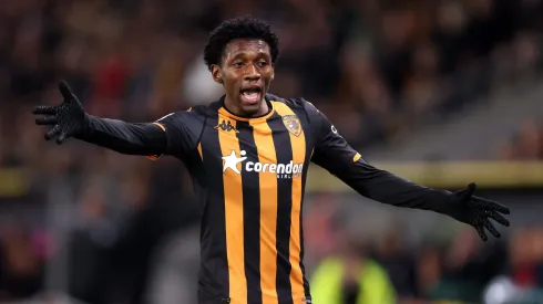 Manchester United e Barcelona são fortes concorrentes a contratação de Jaden Philogene (Photo by George Wood/Getty Images)